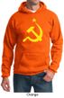 Russian Hoodie Hammer and Sickle USSR Adult Hoody Sweatshirt