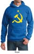 Russian Hoodie Hammer and Sickle USSR Adult Hoody Sweatshirt