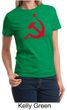 Russian Shirt Hammer and Sickle Red Print Ladies T-shirt
