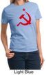 Russian Shirt Hammer and Sickle Red Print Ladies T-shirt