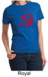 Russian Shirt Hammer and Sickle Red Print Ladies T-shirt