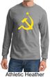 Russian Shirt Hammer and Sickle USSR Adult Long Sleeve Shirt