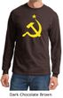 Russian Shirt Hammer and Sickle USSR Adult Long Sleeve Shirt