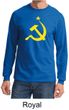 Russian Shirt Hammer and Sickle USSR Adult Long Sleeve Shirt