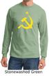 Russian Shirt Hammer and Sickle USSR Adult Long Sleeve Shirt