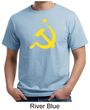 Russian Shirt Hammer and Sickle USSR Adult Organic T-shirt
