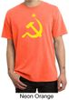 Russian Shirt Hammer and Sickle USSR Adult Pigment Dyed T-shirt