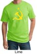 Russian Shirt Hammer and Sickle USSR Adult Tall T-shirt