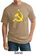 Russian Shirt Hammer and Sickle USSR Adult Tall T-shirt