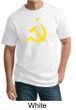 Russian Shirt Hammer and Sickle USSR Adult Tall T-shirt