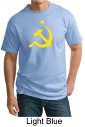 Russian Shirt Hammer and Sickle USSR Adult Tall T-shirt