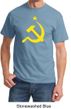 Russian Shirt Hammer and Sickle USSR Adult Tee Shirt