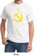 Russian Shirt Hammer and Sickle USSR Adult Tee Shirt