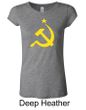 Russian Shirt Hammer and Sickle USSR Ladies Longer Length Shirt