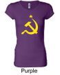 Russian Shirt Hammer and Sickle USSR Ladies Longer Length Shirt