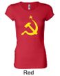 Russian Shirt Hammer and Sickle USSR Ladies Longer Length Shirt