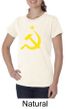 Russian Shirt Hammer and Sickle USSR Ladies Organic T-shirt