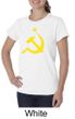 Russian Shirt Hammer and Sickle USSR Ladies Organic T-shirt