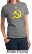 Russian Shirt Hammer and Sickle USSR Ladies T-shirt