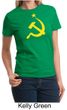 Russian Shirt Hammer and Sickle USSR Ladies T-shirt
