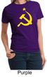 Russian Shirt Hammer and Sickle USSR Ladies T-shirt
