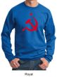 Russian Sweatshirt Hammer and Sickle Red Print Adult Sweat Shirt