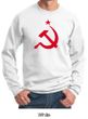 Russian Sweatshirt Hammer and Sickle Red Print Adult Sweat Shirt