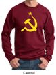 Russian Sweatshirt Hammer and Sickle USSR Adult Sweatshirt