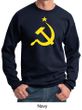 Russian Sweatshirt Hammer and Sickle USSR Adult Sweatshirt
