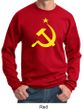 Russian Sweatshirt Hammer and Sickle USSR Adult Sweatshirt