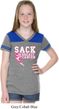 Sack Breast Cancer Girls Football Shirt