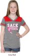 Sack Breast Cancer Girls Football Shirt