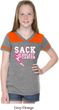 Sack Breast Cancer Girls Football Shirt