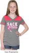 Sack Breast Cancer Girls Football Shirt