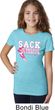 Sack Breast Cancer Girls Shirt