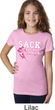 Sack Breast Cancer Girls Shirt