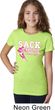 Sack Breast Cancer Girls Shirt