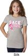 Sack Breast Cancer Girls Shirt