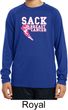 Sack Breast Cancer Kids Dry Wicking Long Sleeve Shirt