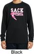 Sack Breast Cancer Kids Dry Wicking Long Sleeve Shirt