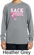 Sack Breast Cancer Kids Dry Wicking Long Sleeve Shirt