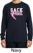 Sack Breast Cancer Kids Dry Wicking Long Sleeve Shirt