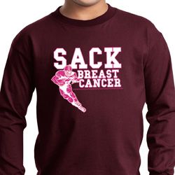 Sack Breast Cancer Kids Long Sleeve Shirt
