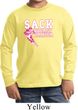 Sack Breast Cancer Kids Long Sleeve Shirt
