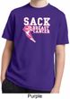 Sack Breast Cancer Kids Moisture Wicking Shirt