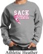 Sack Breast Cancer Kids Sweat Shirt