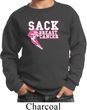 Sack Breast Cancer Kids Sweat Shirt
