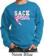Sack Breast Cancer Kids Sweat Shirt