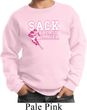 Sack Breast Cancer Kids Sweat Shirt