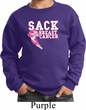 Sack Breast Cancer Kids Sweat Shirt
